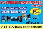 Sa Rubber Stamp Maker & Printers (Islamabad, Mangla Road), seal and stamp