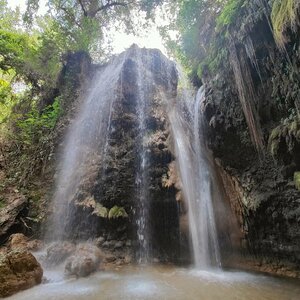 Gizlikent Waterfall (Mugla, Seydikemer, Korubuku Neighborhood), landmark, attraction
