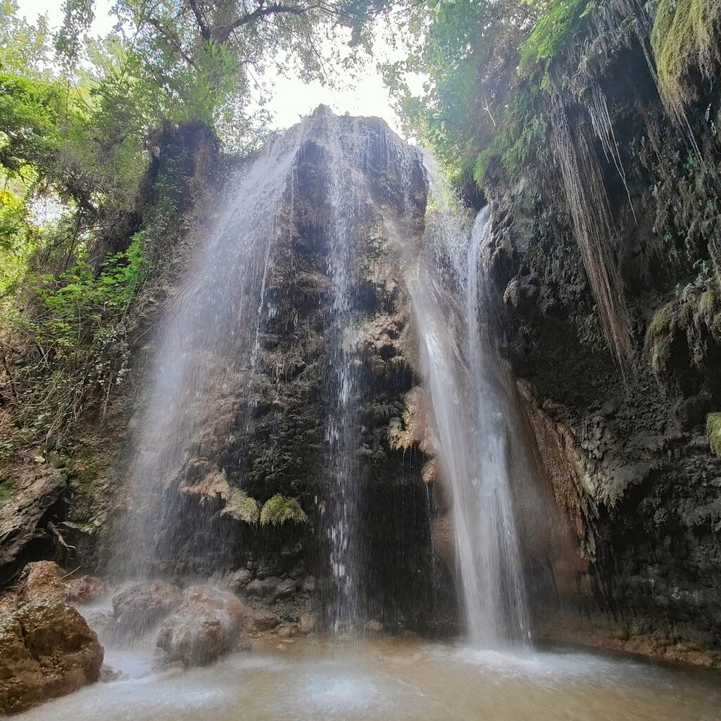 Landmark, attraction Gizlikent Waterfall, Seydikemer, photo