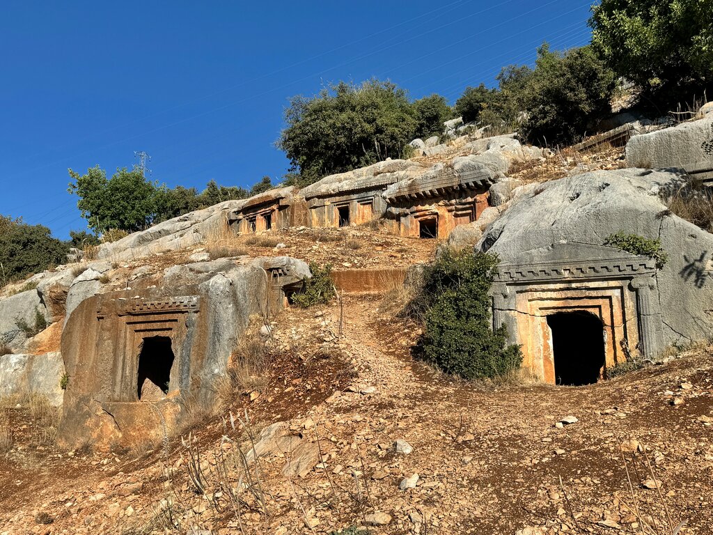 Landmark, attraction Limyra Ancient Rock Tombs, Finike, photo