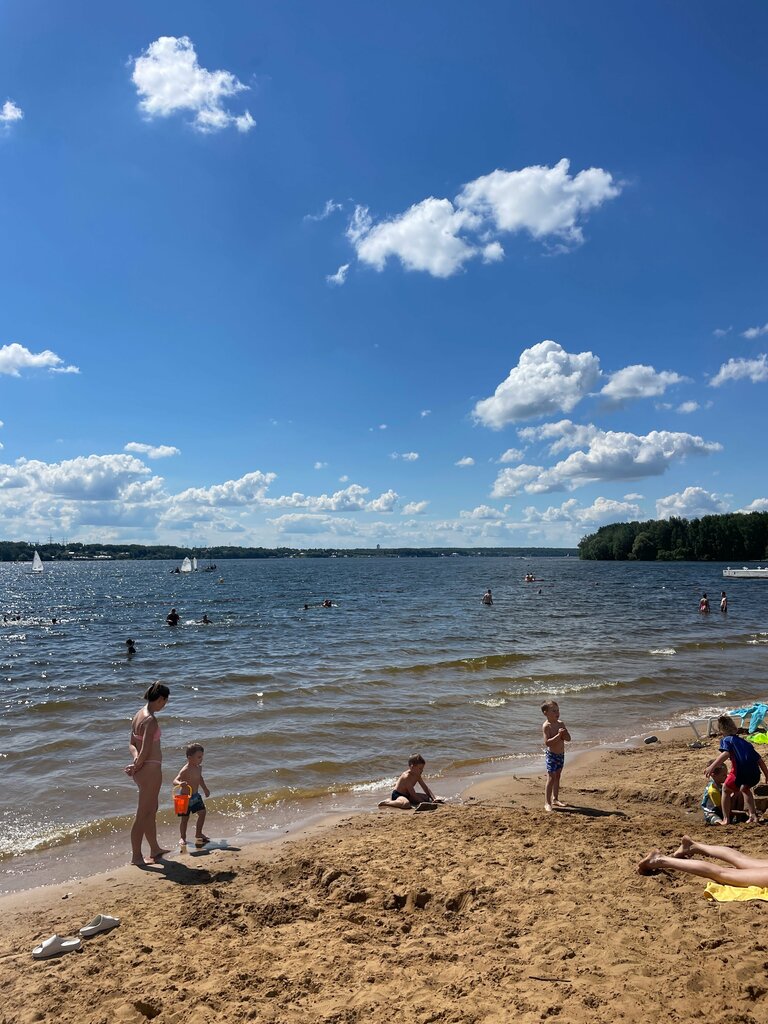 Çimərlik Plyazh Troitskoye, Moskva və Moskva vilayəti, foto