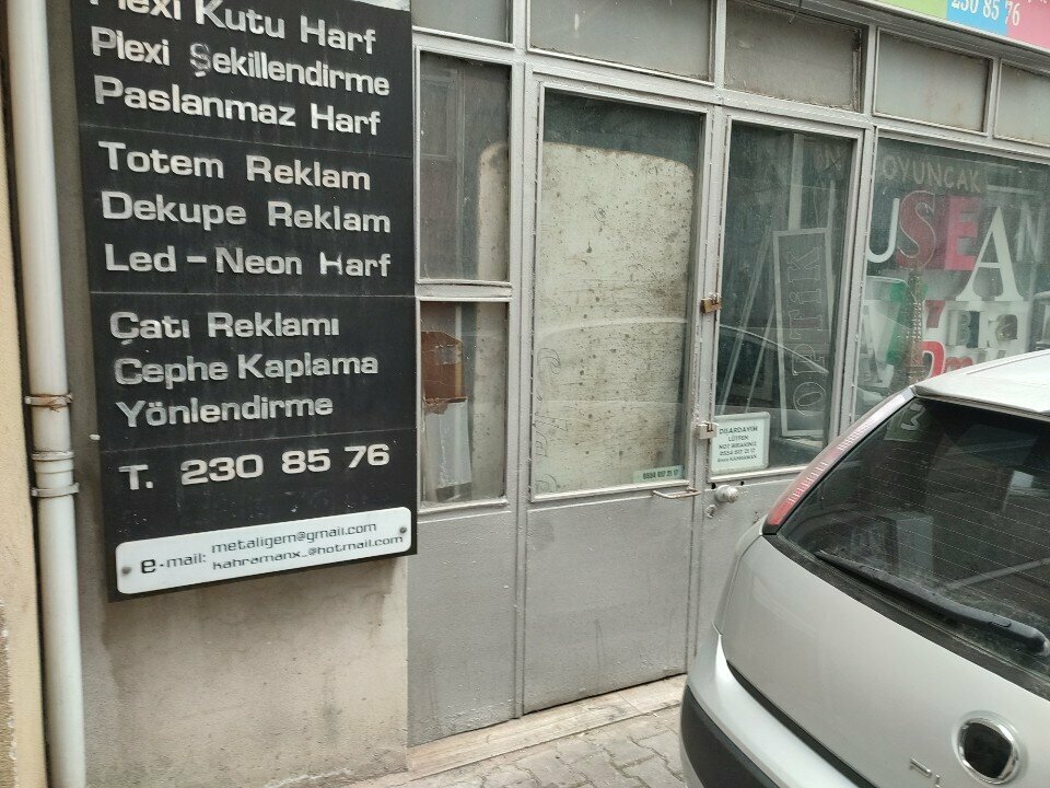 Billboard manufacturers Metaligem, Istanbul, photo