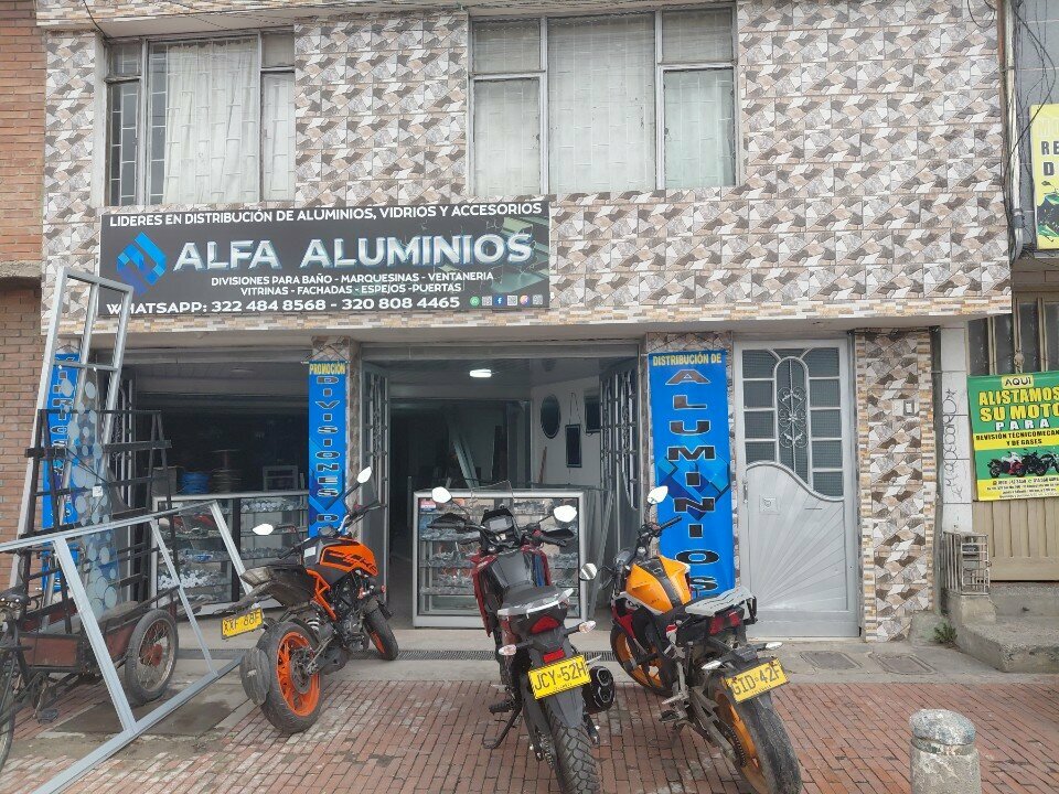 Aluminum, aluminum structures Alfa aluminios, Bogota, photo