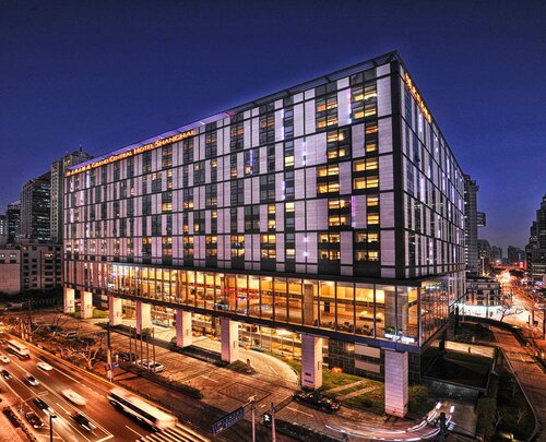 Внешний вид отеля Grand Central Hotel Shanghai в Хуанпу, фото 1