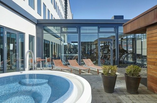 Внешний вид отеля Hilton Reykjavik Nordica в Рейкьявике, фото 5