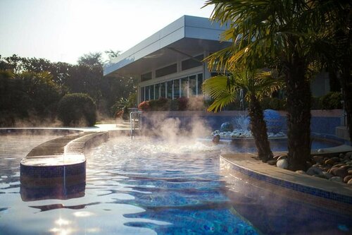 Внешний вид отеля Grand Hotel Terme & SPA в Монтегротто-Терме, фото 3