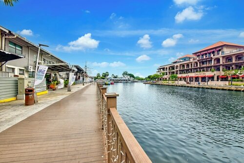 Внешний вид отеля Quayside Hotel в Малакке, фото 1