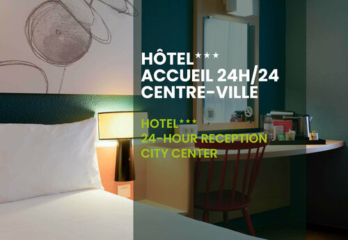 Гостиница B&B Hotel Reims Centre Erlon в Реймсе