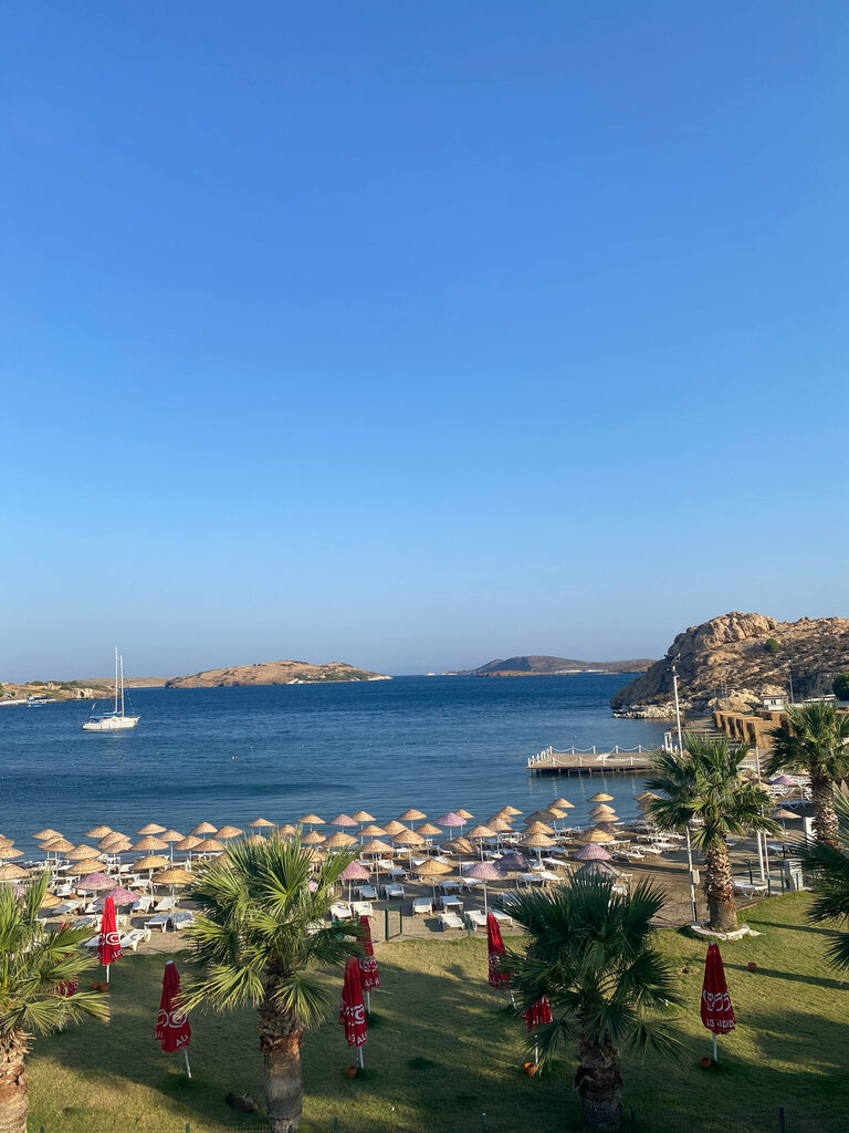 Beach Foca New Beach, Foca, photo