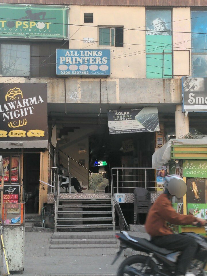 Office equipment All links printers, Lahore, photo