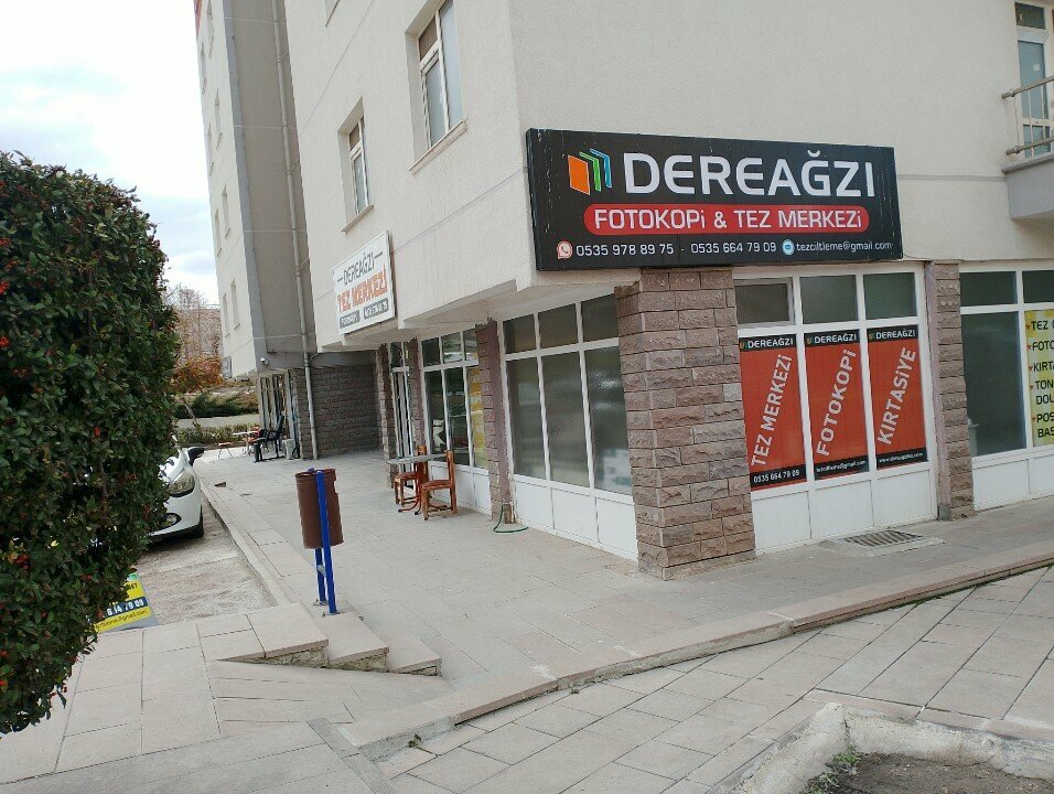 Copy center Dereagzi Photocopy and Thesis Center, Ankara, photo