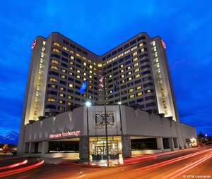 Гостиница Sheraton Anchorage Hotel & SPA