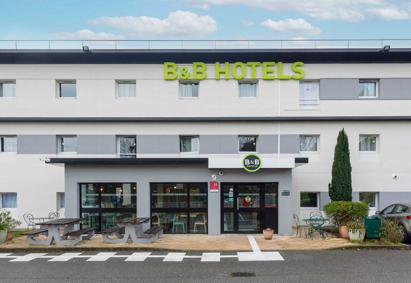 Гостиница B&b Hotel Toulouse Cité de l'Espace Hurel в Тулузе