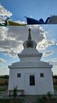 Ступа Просветления (Republic of Kalmykia, Gorodovikovskiy rayon, poselok Yuzhny), pagoda