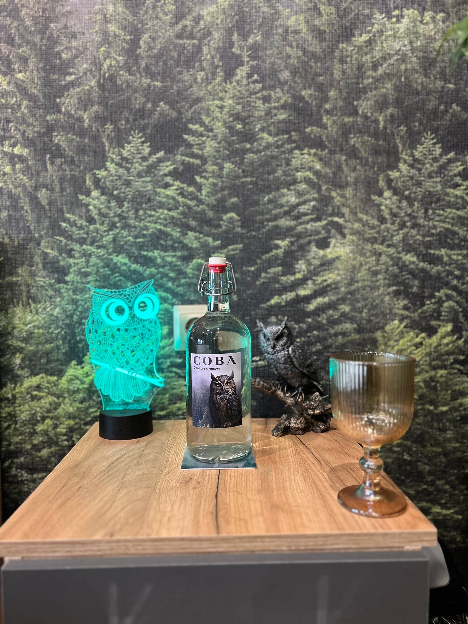 Фото Сова Эко дом с чаном