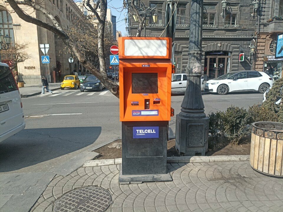 Payment terminal TellCell, Yerevan, photo