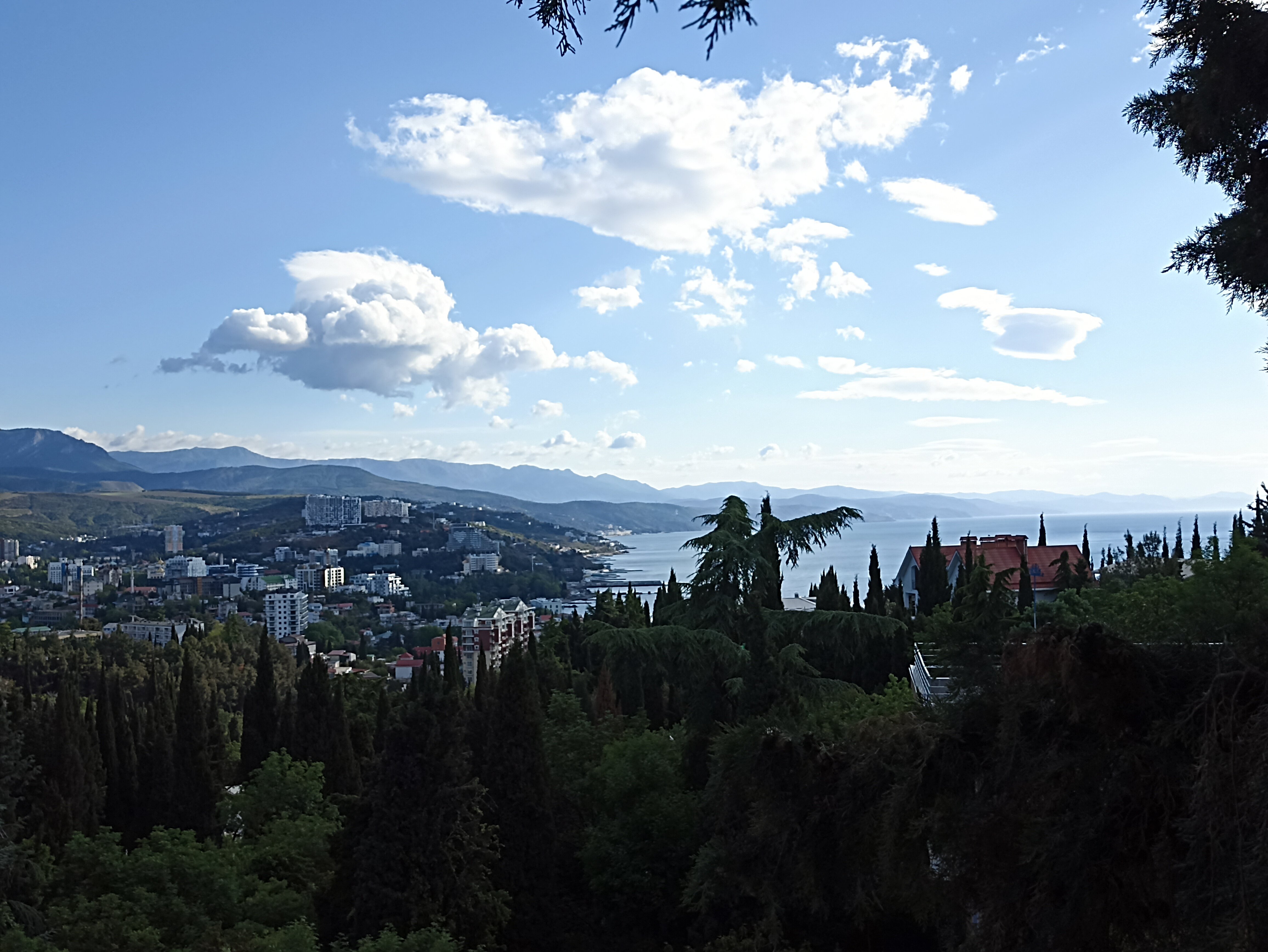 Фото Алушта на ладони