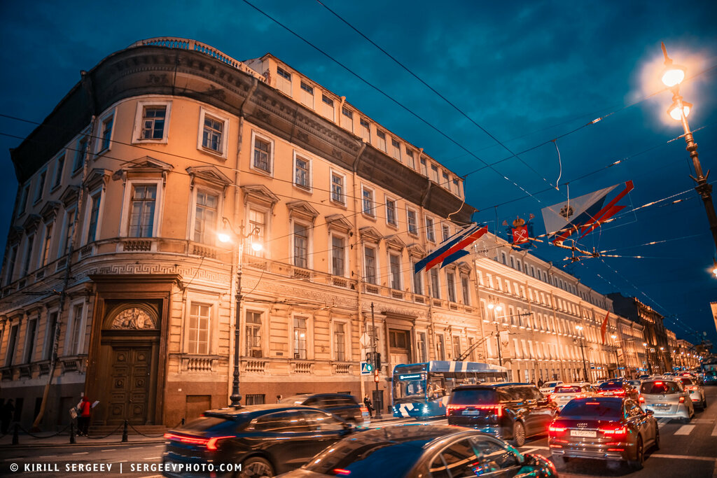 Landmark, attraction Дома Е. Янсена и В. Фурлона - Дом А.И. Гергенса, Saint Petersburg, photo