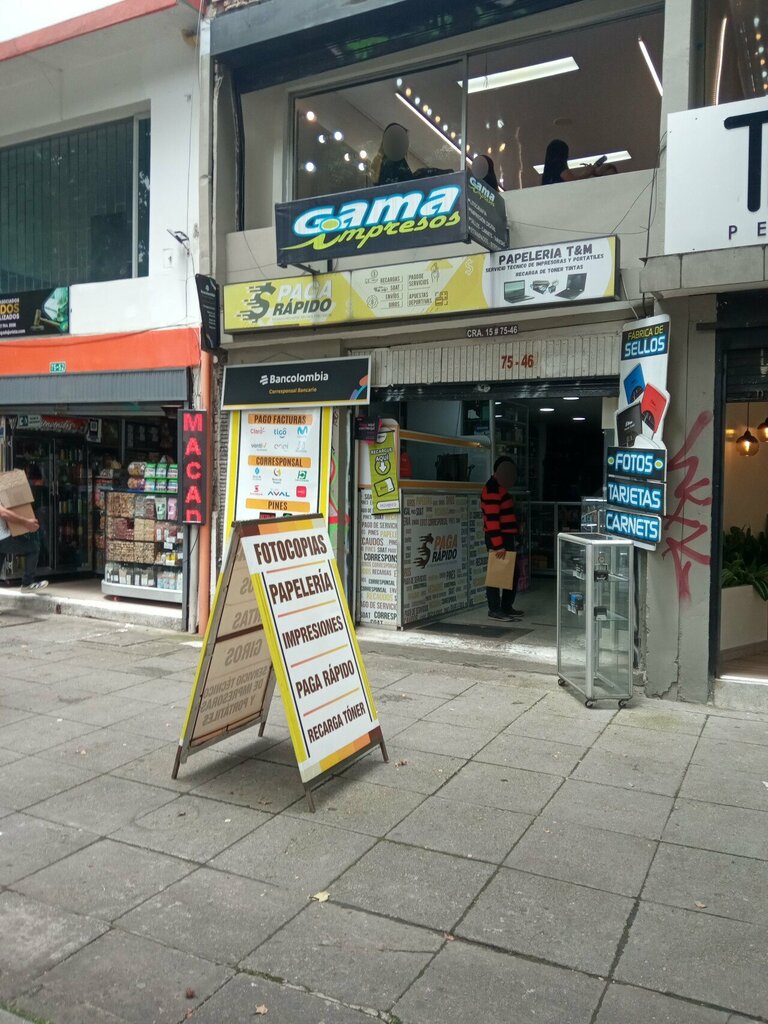 Gaming club Gama Impresos, Bogota, photo