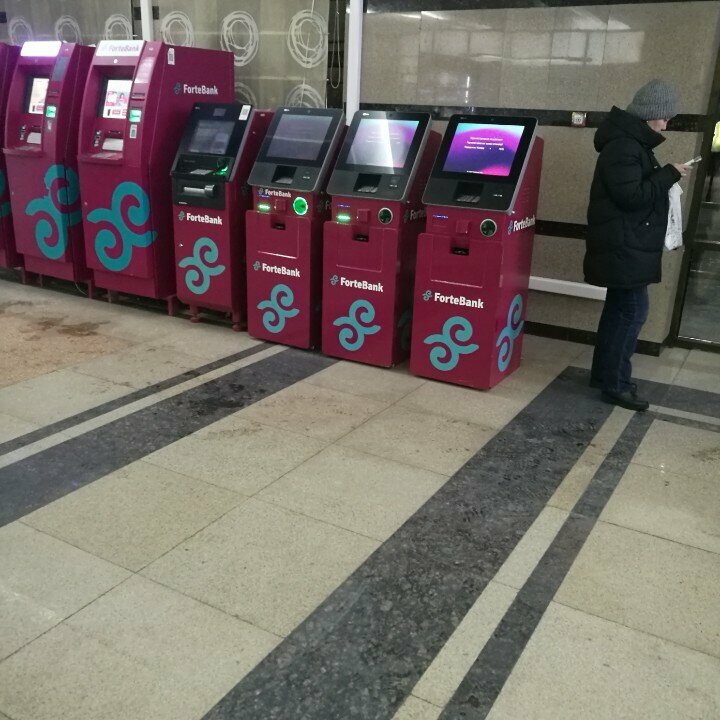 Payment terminal ForteBank, Astana, photo