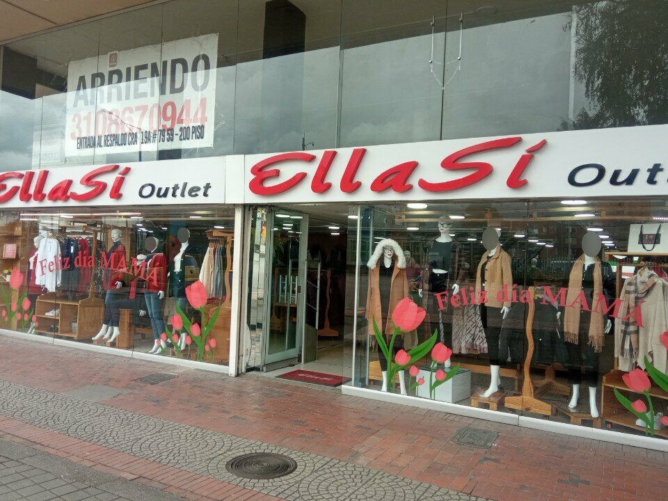 Outerwear shop EllaSí Outlet, Bogota, photo
