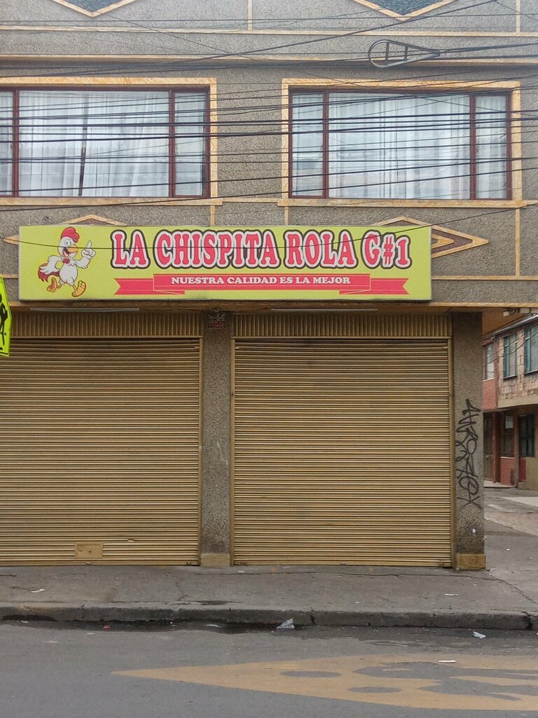 Egg and poultry meat La chispa rola G 1, Bogota, photo