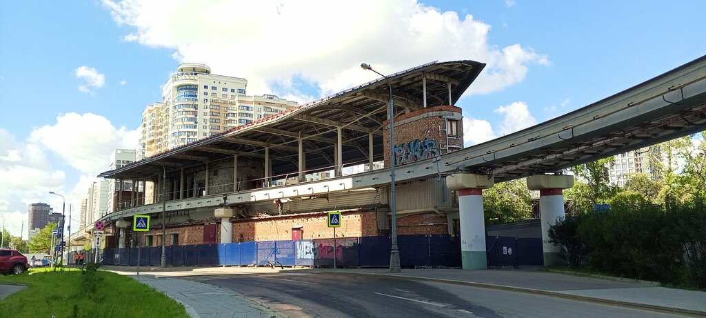 Diqqətəlayiq yer Ulitsa Milashenkova monorail station, Moskva, foto