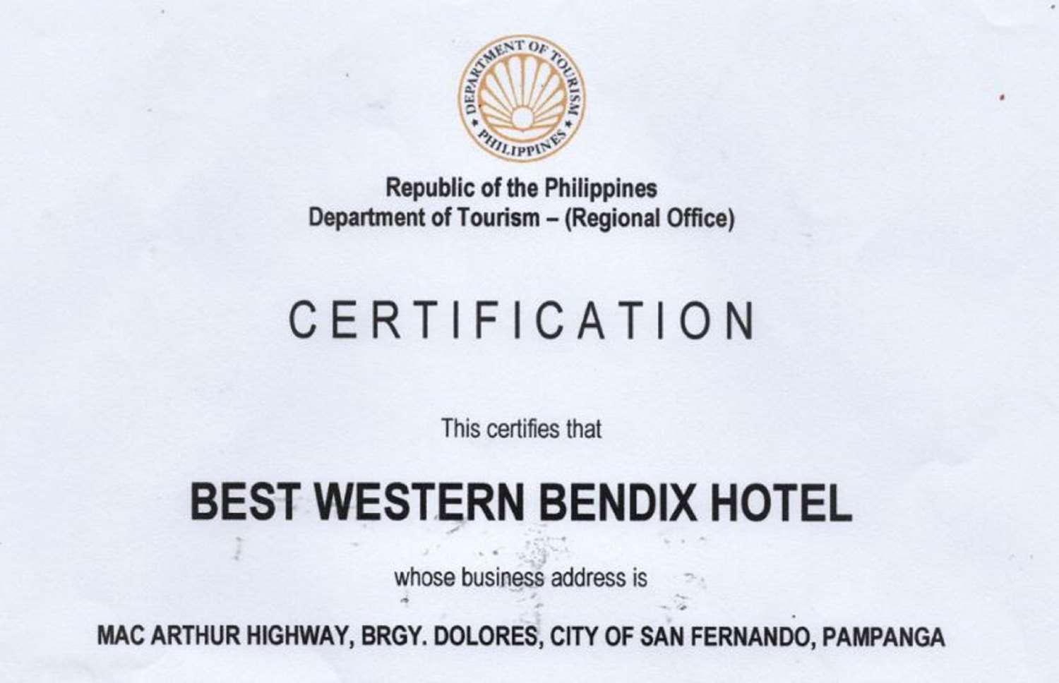 Фото Bendix Hotel