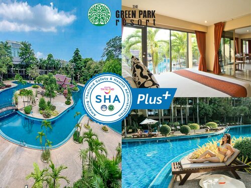 Гостиница The Green Park Resort в Паттайе