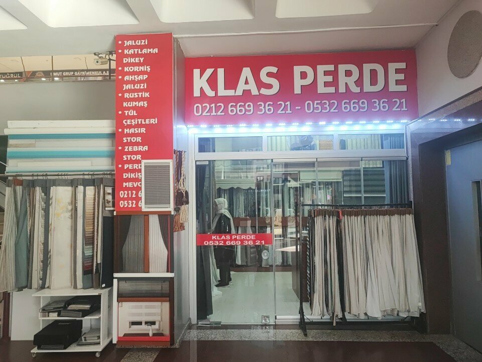 Curtains, curtain rods Klas Perde, Istanbul, photo