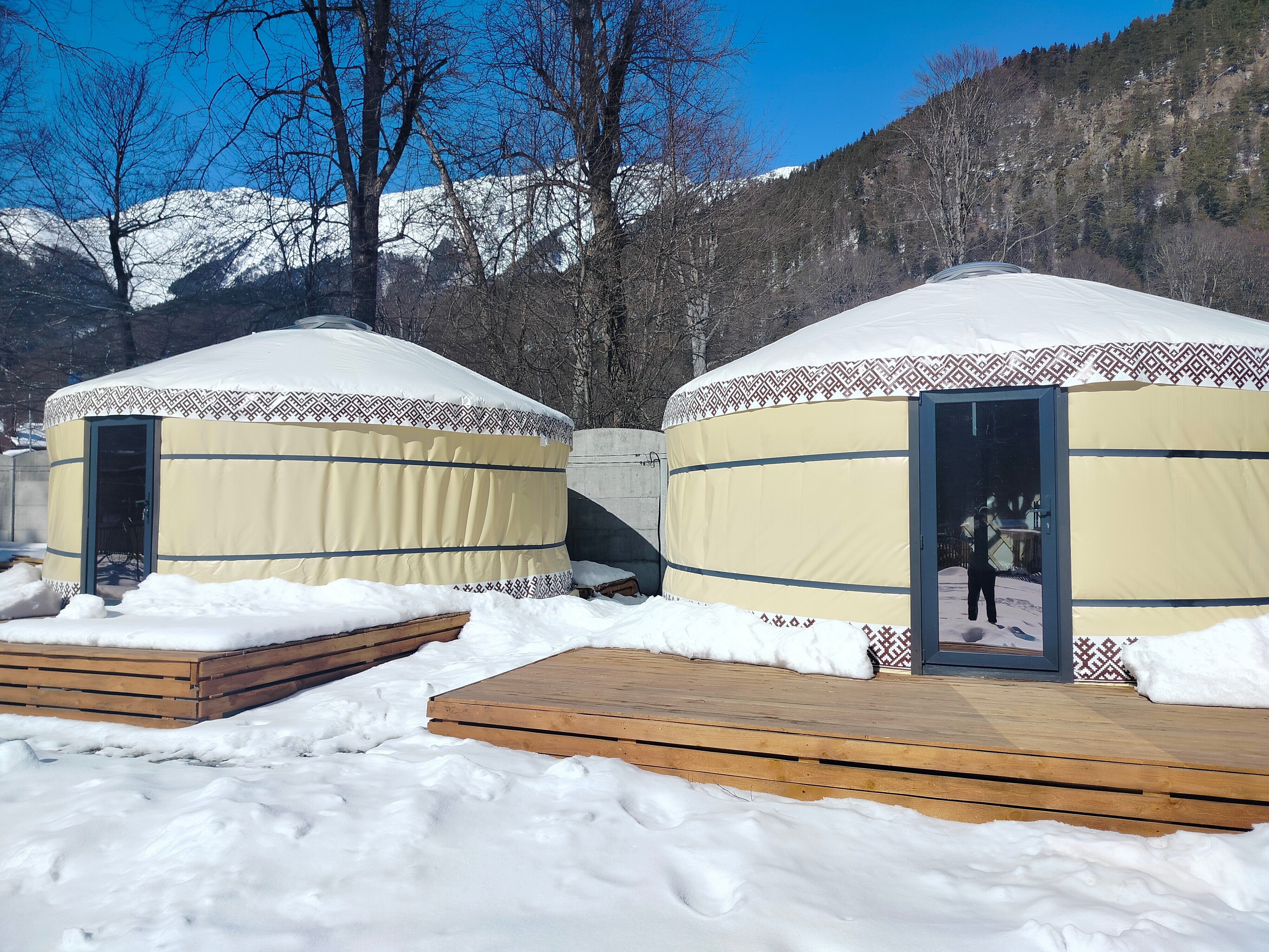 Фото Горная юрта