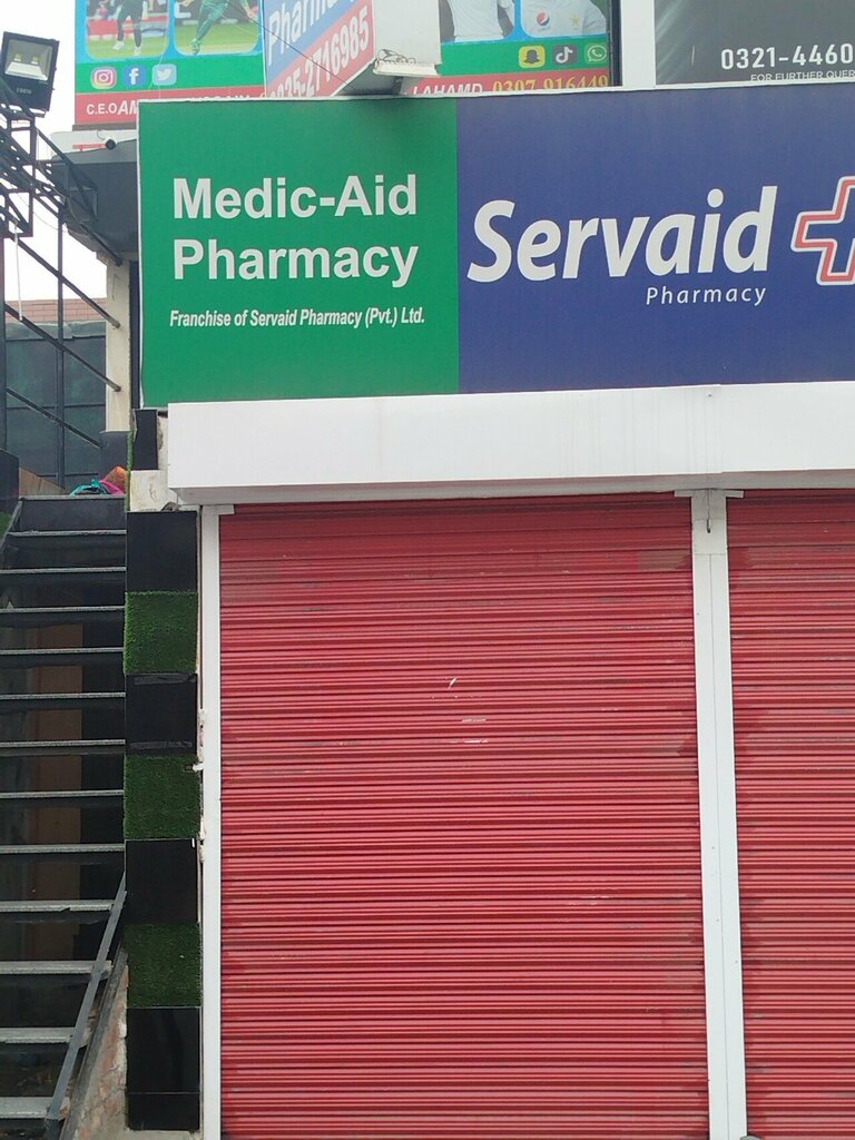 Pharmacy Medic aid pharmacy store, Lahore, photo