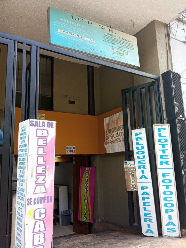 Internet cafe J. C. P. & K. Centro de Copiado, Bogota, photo