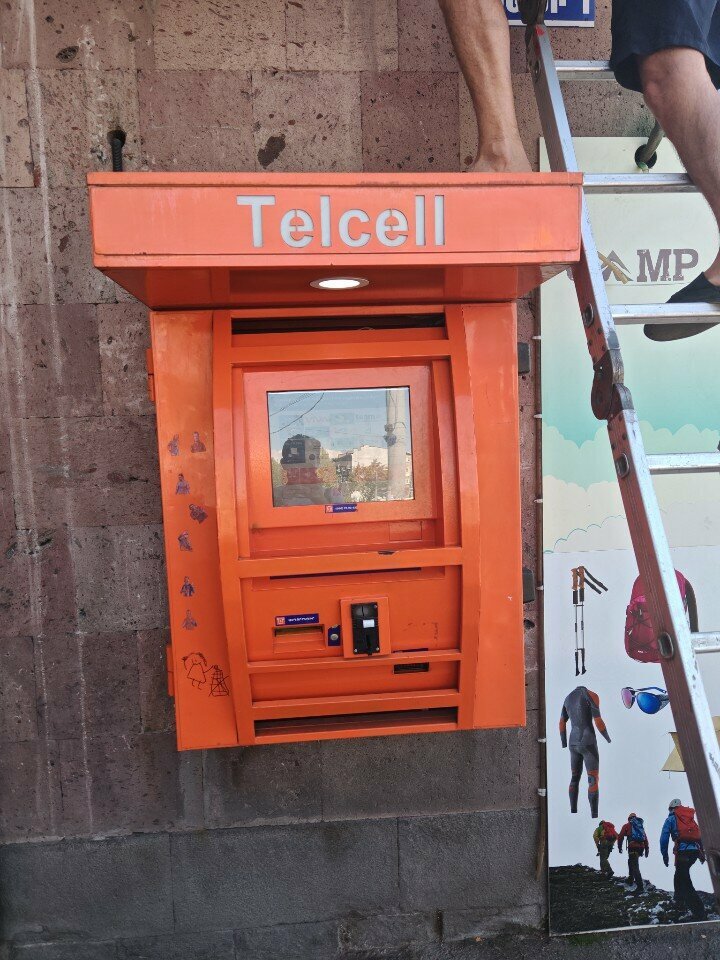 Payment terminal Telcell, Yerevan, photo