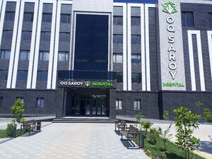 Oqsaroy hospital (Pillakashlik koʻchasi, 113А),  Shahrisabzda tibbiy markaz, klinika