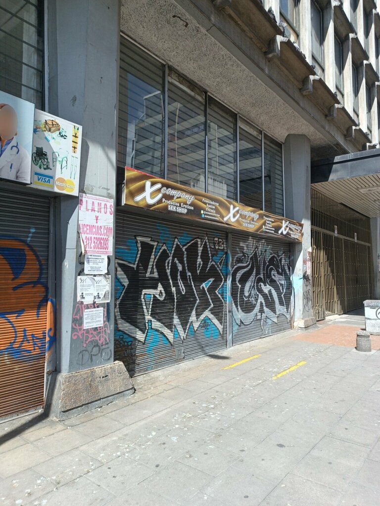 Sex shop X company, Bogota, photo