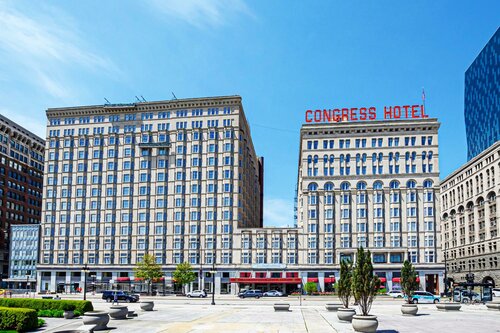 Гостиница The Congress Plaza Hotel & Convention Center в Чикаго