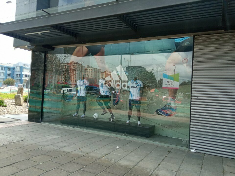 Sportswear and shoes Adidas, Bogota, photo