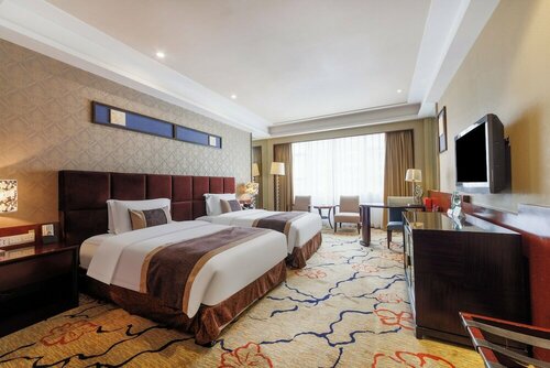 Внешний вид отеля Eurasia international hotel в Дунгуани, фото 3