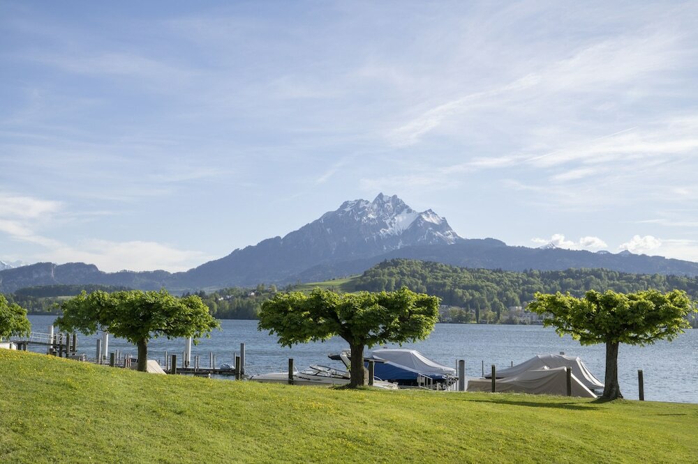 Фото Hermitage Lake Lucerne - Beach Club & Lifestyle Hotel