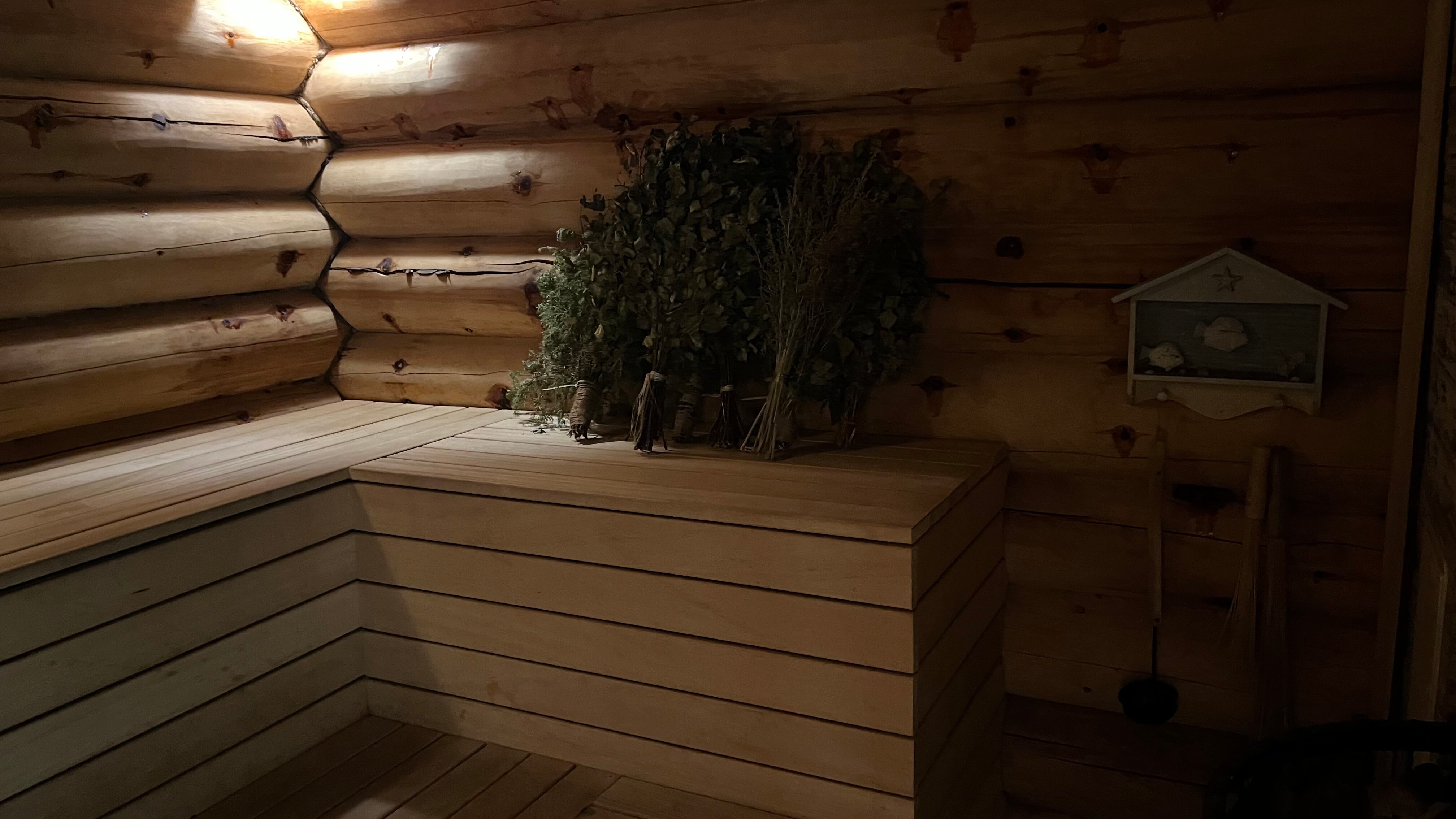 Фото Дом-баня из кедра и лиственницы