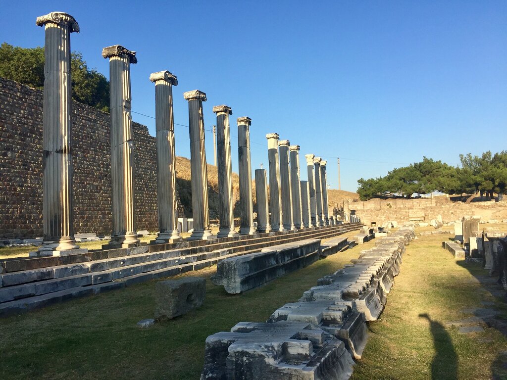 Landmark, attraction Asklepion Ancient Theatre, Bergama, photo