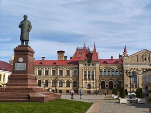 В.И. Ленин (Yaroslavl Region, Rybinsk, Krasnaya ploshchad), monument, memorial
