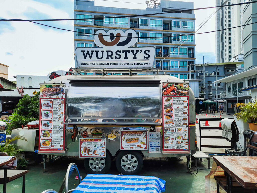 Fast food Wursty's, Pattaya, photo
