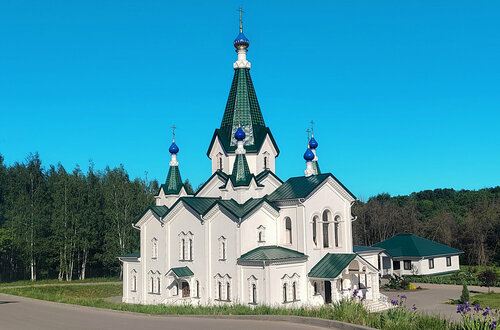 Orthodox church Church of St. Blessed Matrona of Moscow in Flowers, Nizhny Novgorod, photo