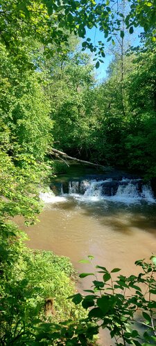 Waterfall Юландинский водопад, Republic of Bashkortostan, photo
