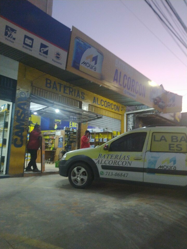 Batteries and chargers Alcorcon, Santa Cruz de la Sierra, photo