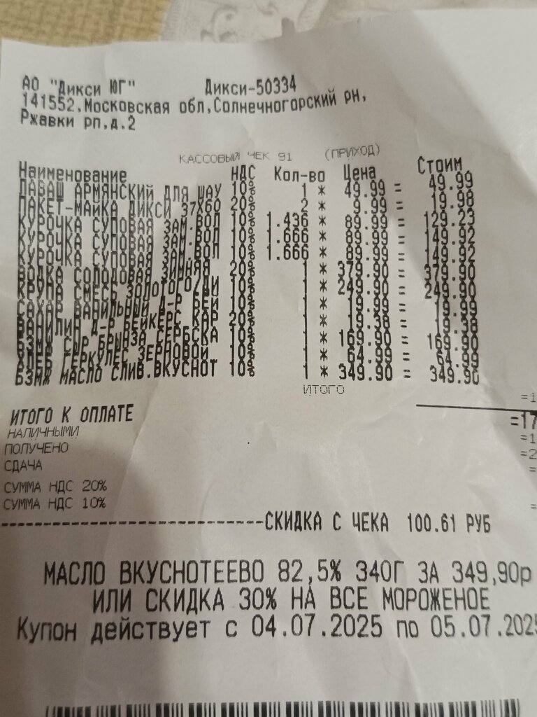 Supermarket Dixy, Moscow and Moscow Oblast, photo