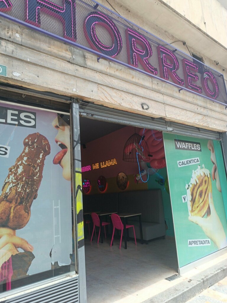 Coffee shop Chorreo, Bogota, photo