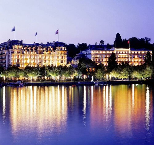Гостиница Beau-Rivage Palace в Лозанне
